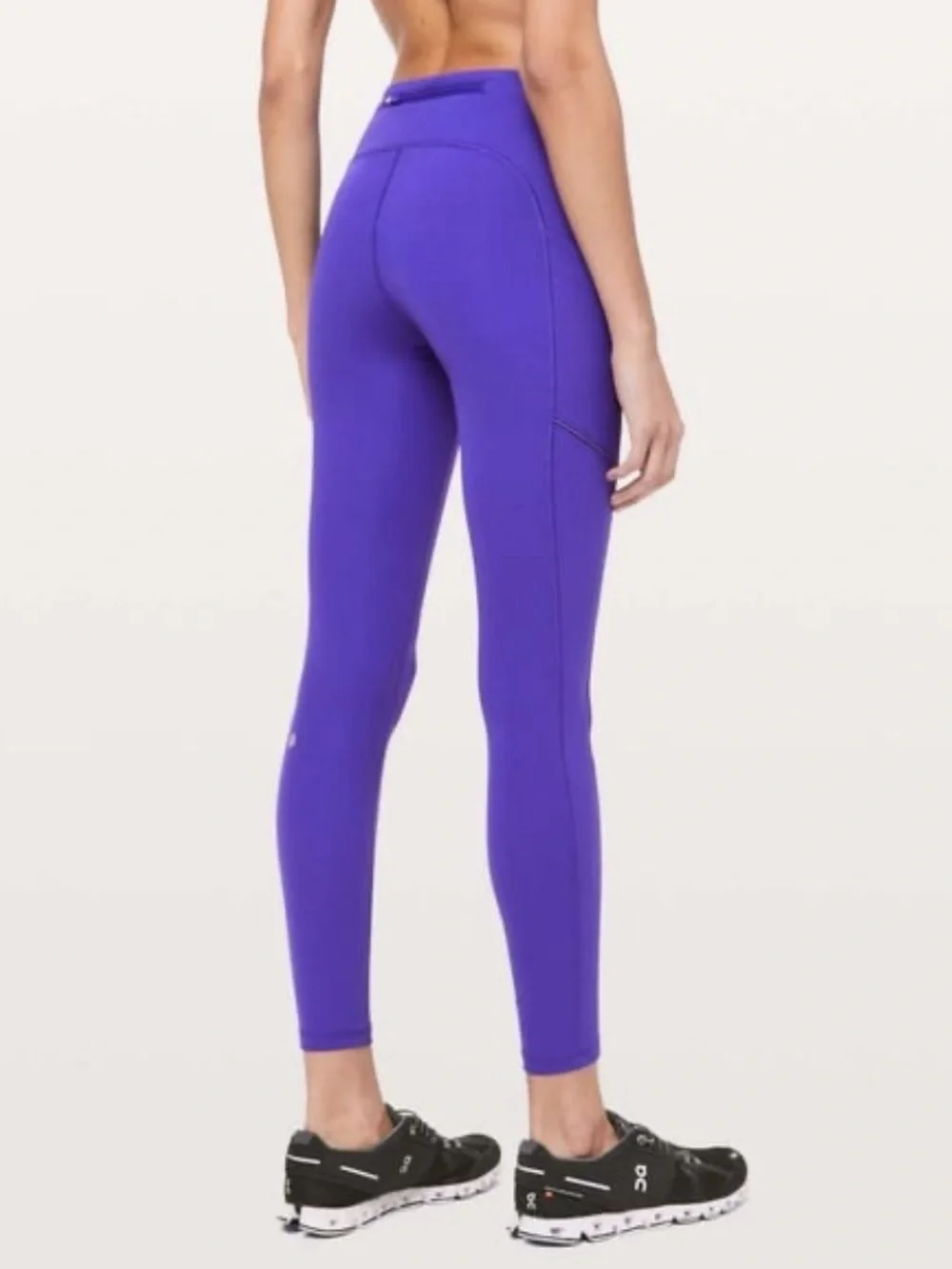 28” LuluLemon Athletically - High-Rise Purple Performance Leggings - Women